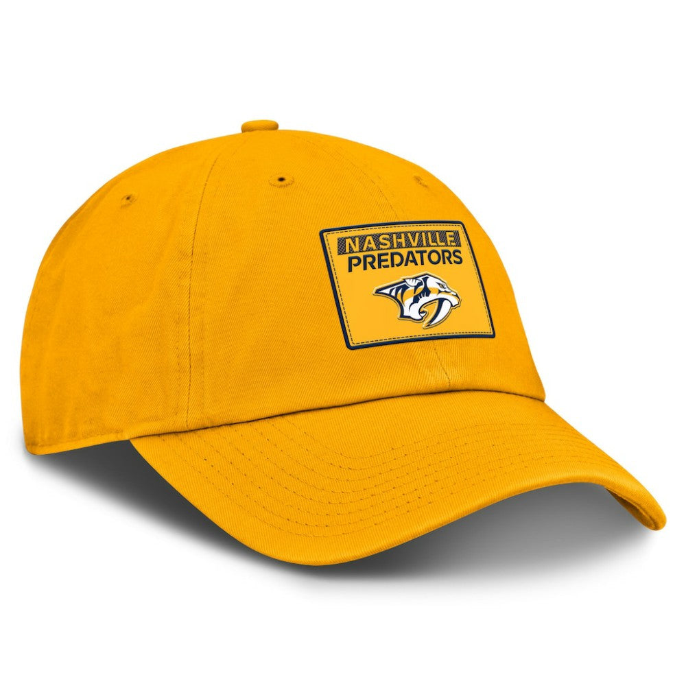 Nashville Predators Fanatics Authentic Pro Prime Adjustable Hat - Gold | US 200897527