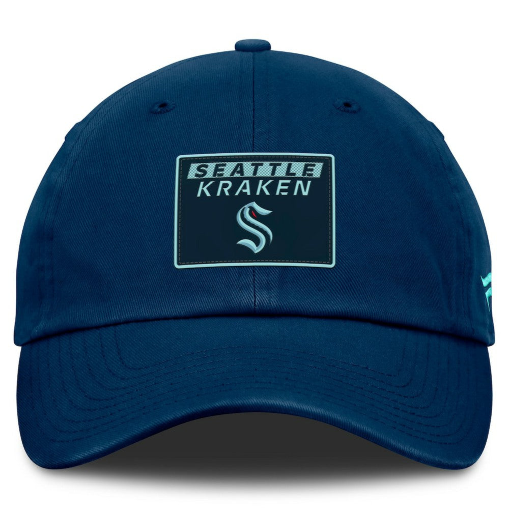 Seattle Kraken Fanatics Authentic Pro Prime Adjustable Hat - Deep Sea Blue | US 200897531