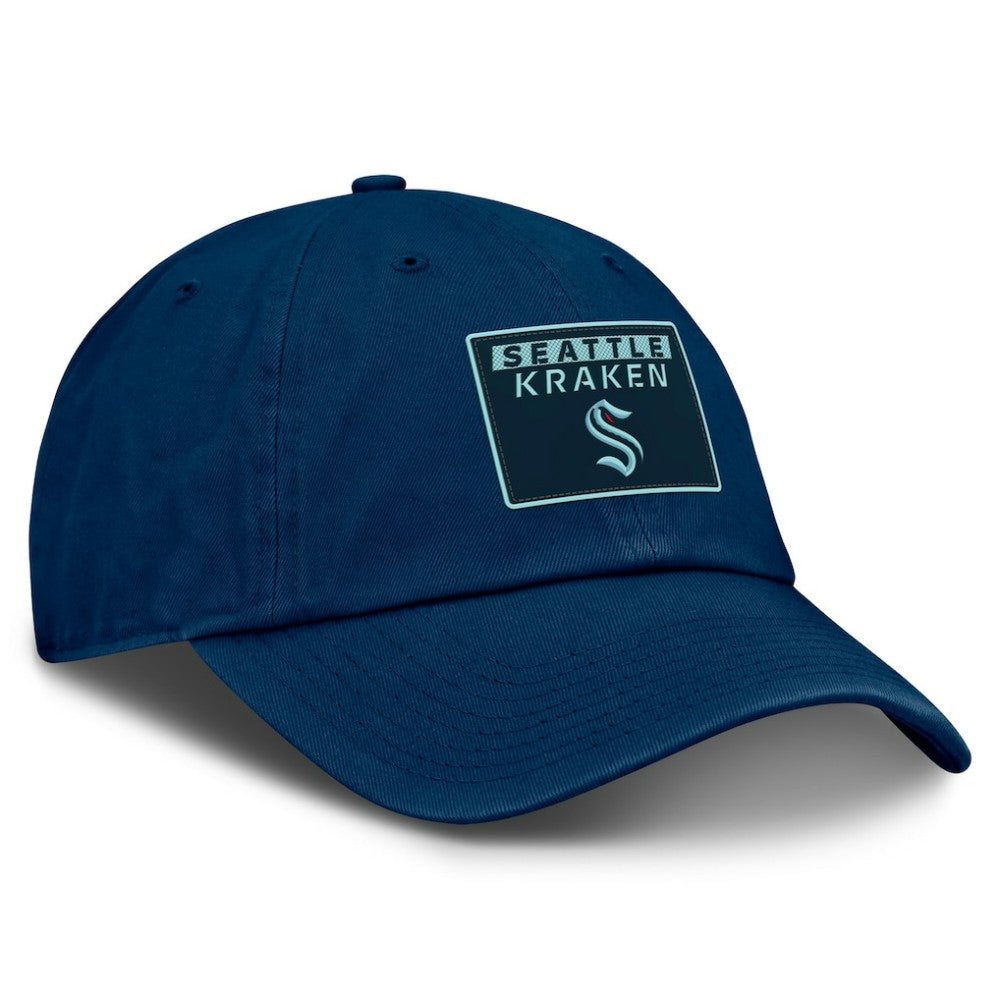Seattle Kraken Fanatics Authentic Pro Prime Adjustable Hat - Deep Sea Blue | US 200897531