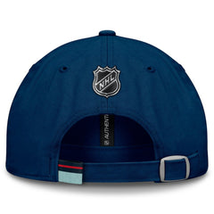 Seattle Kraken Fanatics Authentic Pro Prime Adjustable Hat - Deep Sea Blue | US 200897531