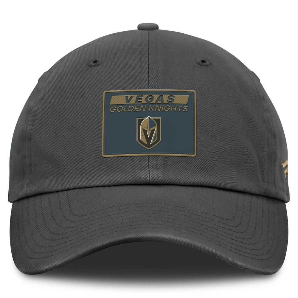 Vegas Golden Knights Fanatics Authentic Pro Prime Adjustable Hat - Gray | US 200897534
