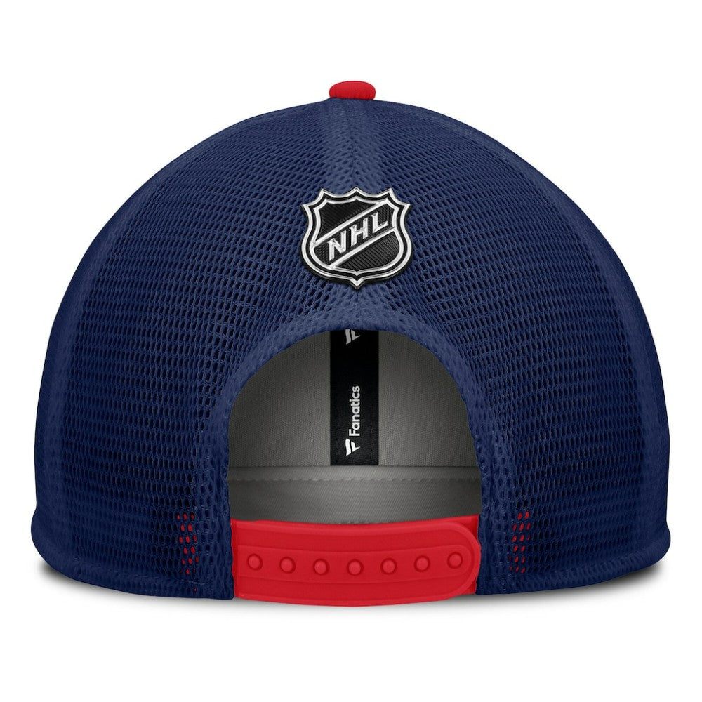 New York Rangers Fanatics Authentic Pro Hometown Rink Foam Trucker Snapback Hat - Navy/Red | US 200897546