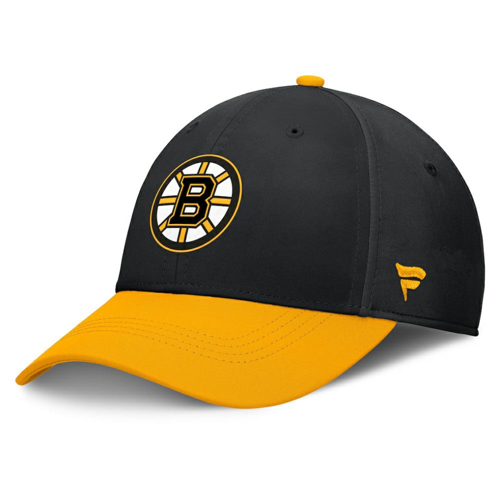 Boston Bruins Fanatics Authentic Pro Rink Flex Hat - Black/Gold | US 200897560