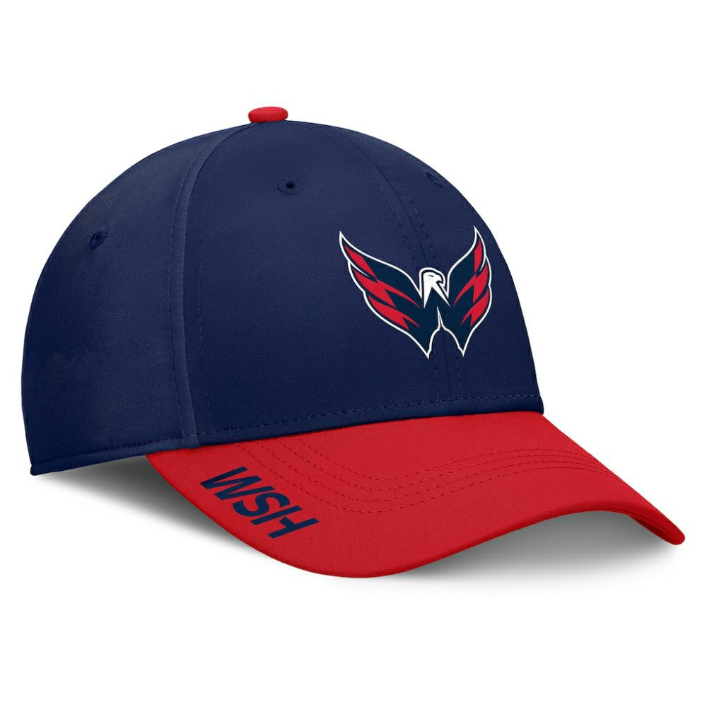 Washington Capitals Fanatics Authentic Pro Rink Flex Hat - Navy/Red | US 200897580