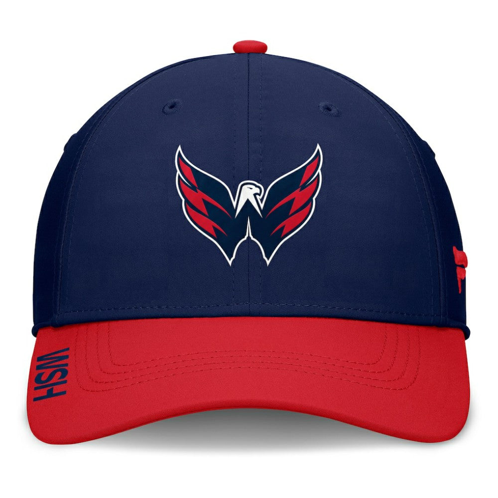 Washington Capitals Fanatics Authentic Pro Rink Flex Hat - Navy/Red | US 200897580