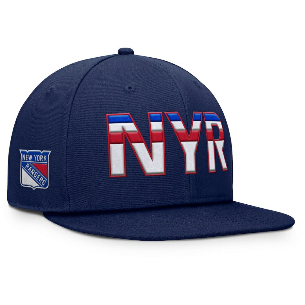 New York Rangers Fanatics Authentic Pro Rink Snapback Hat - Navy | US 200897675