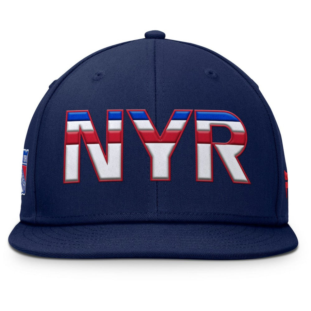New York Rangers Fanatics Authentic Pro Rink Snapback Hat - Navy | US 200897675