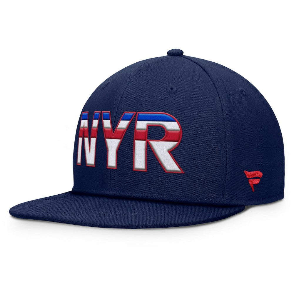 New York Rangers Fanatics Authentic Pro Rink Snapback Hat - Navy | US 200897675