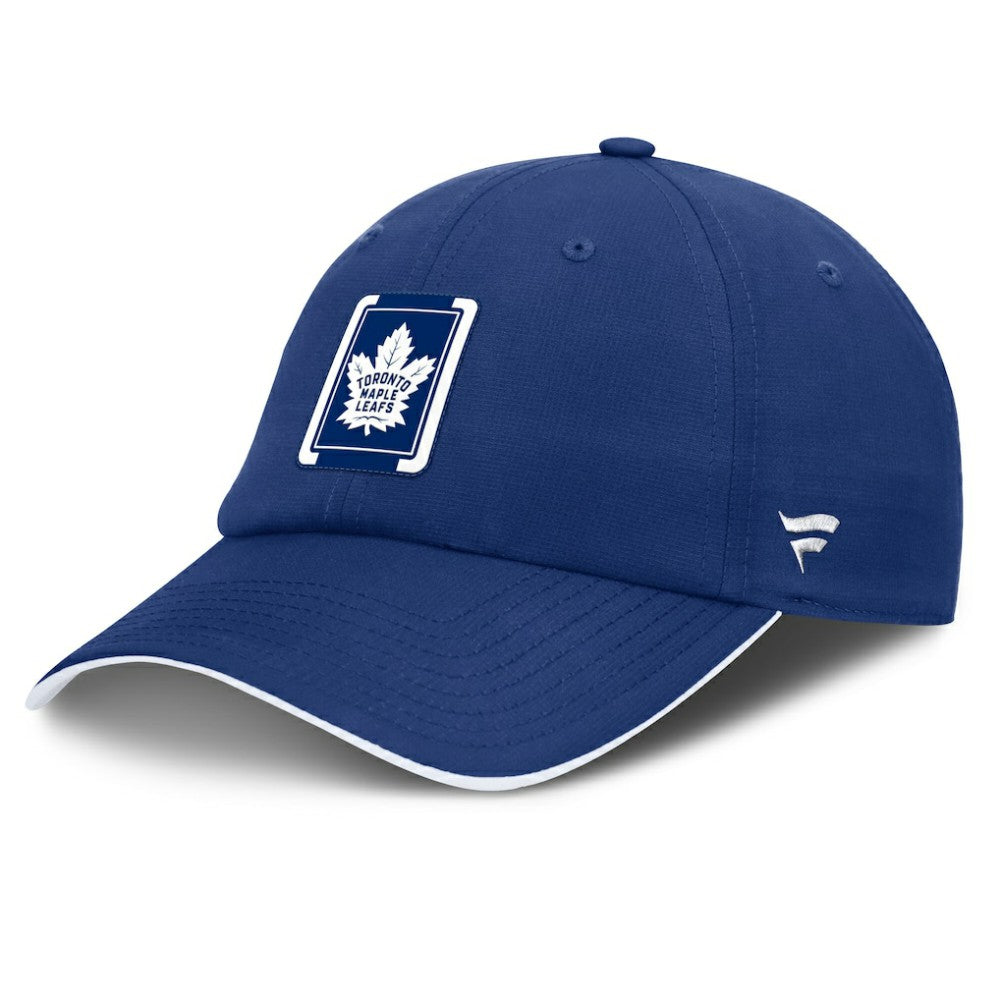Toronto Maple Leafs Fanatics Authentic Pro Ripstop Adjustable Hat - Blue/White | US 200897714
