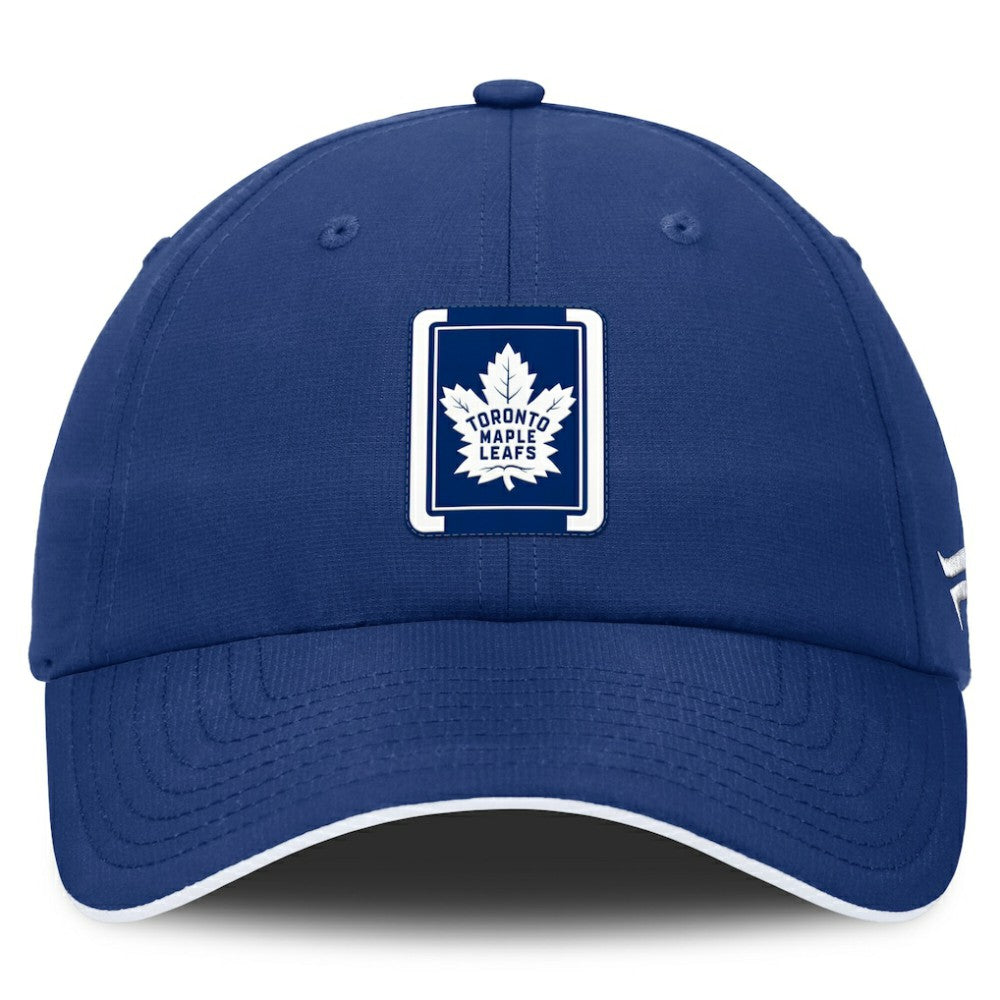 Toronto Maple Leafs Fanatics Authentic Pro Ripstop Adjustable Hat - Blue/White | US 200897714