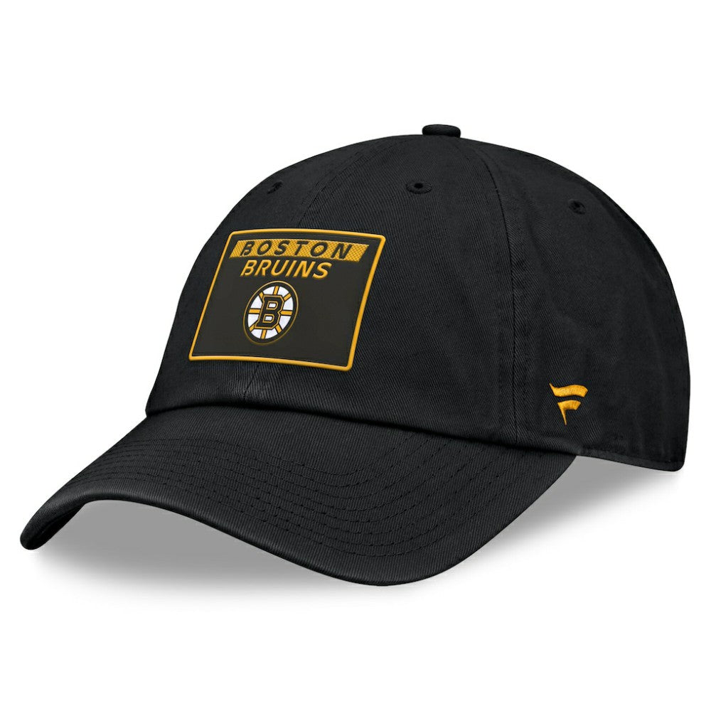 Boston Bruins Fanatics Women's Authentic Pro Rink Adjustable Hat - Black | US 200897958
