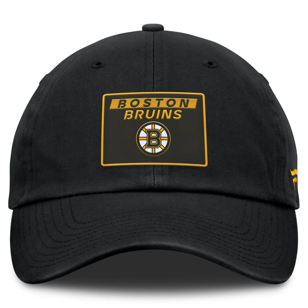Boston Bruins Fanatics Women's Authentic Pro Rink Adjustable Hat - Black | US 200897958