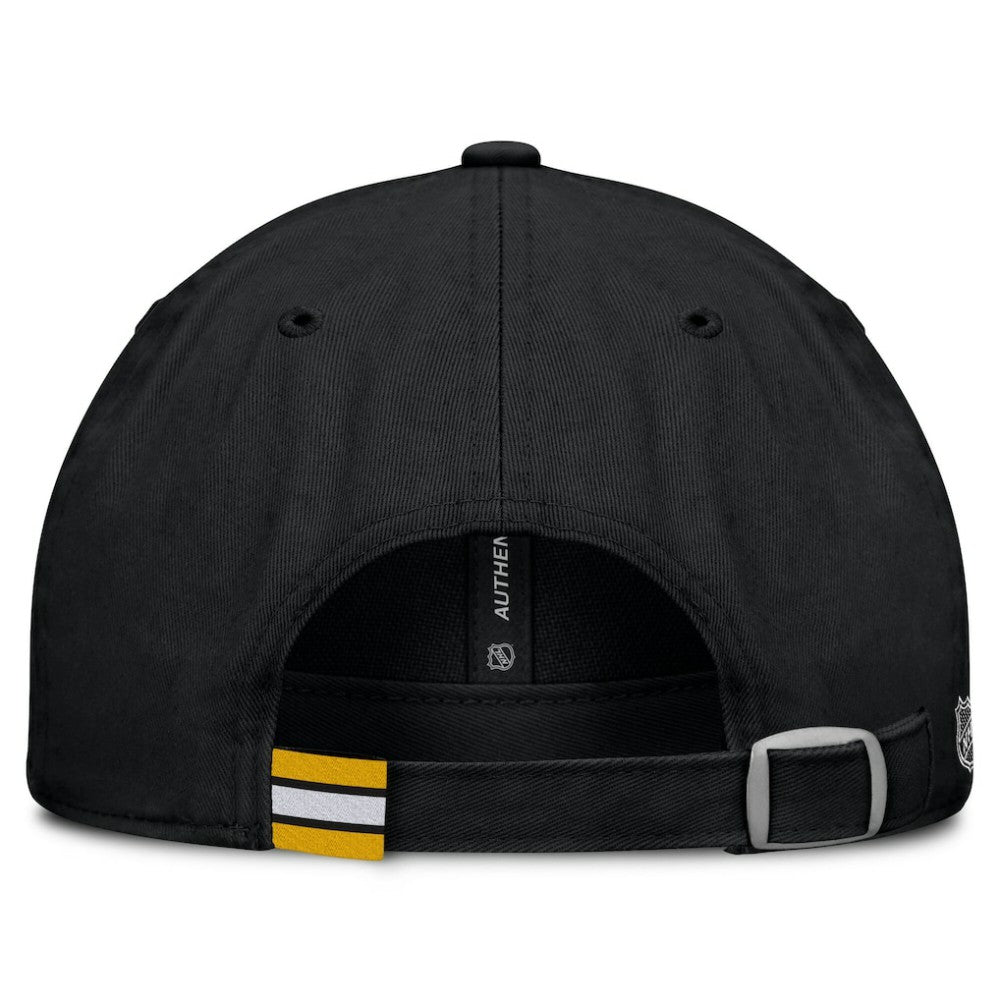 Boston Bruins Fanatics Women's Authentic Pro Rink Adjustable Hat - Black | US 200897958