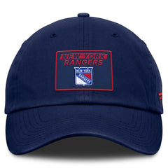 New York Rangers Fanatics Women's Authentic Pro Rink Adjustable Hat - Navy | US 200897962