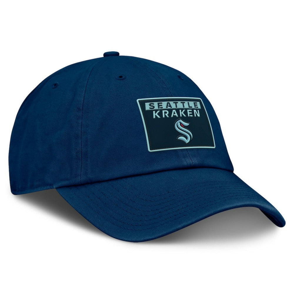 Seattle Kraken Fanatics Women's Authentic Pro Rink Adjustable Hat - Deep Sea Blue | US 200897963