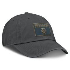 Vegas Golden Knights Fanatics Women's Authentic Pro Rink Adjustable Hat - Gray | US 200897964