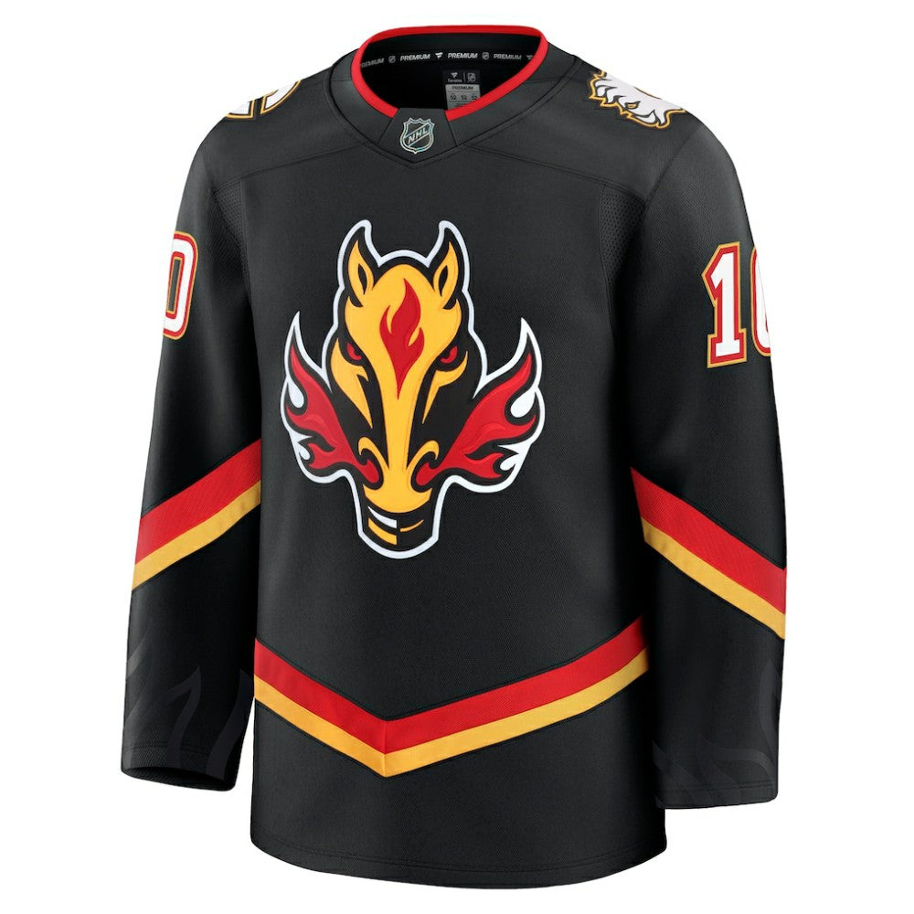 Jonathan Huberdeau Calgary Flames Fanatics Alternate Premium Jersey - Black | US 200899034