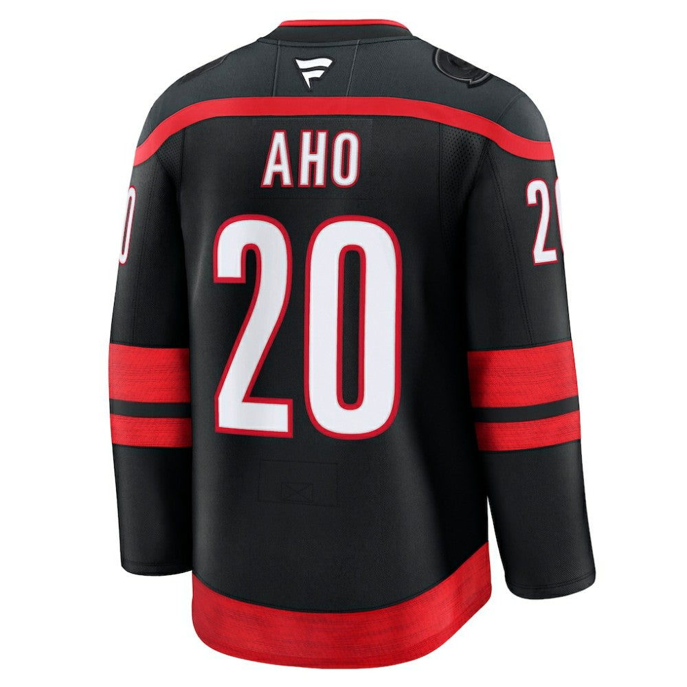 Sebastian Aho Carolina Hurricanes Fanatics Home Premium Jersey - Black | US 200899047