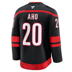 Sebastian Aho Carolina Hurricanes Fanatics Home Premium Jersey - Black | US 200899047