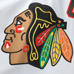 Connor Bedard Chicago Blackhawks Fanatics Away Premium Jersey - White | US 200899053