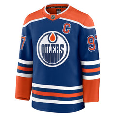Connor McDavid Edmonton Oilers Fanatics Home Premium Jersey - Royal | US 200899080