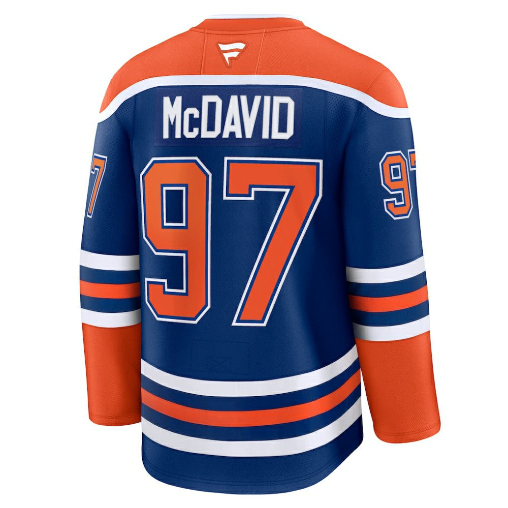 Connor McDavid Edmonton Oilers Fanatics Home Premium Jersey - Royal | US 200899080