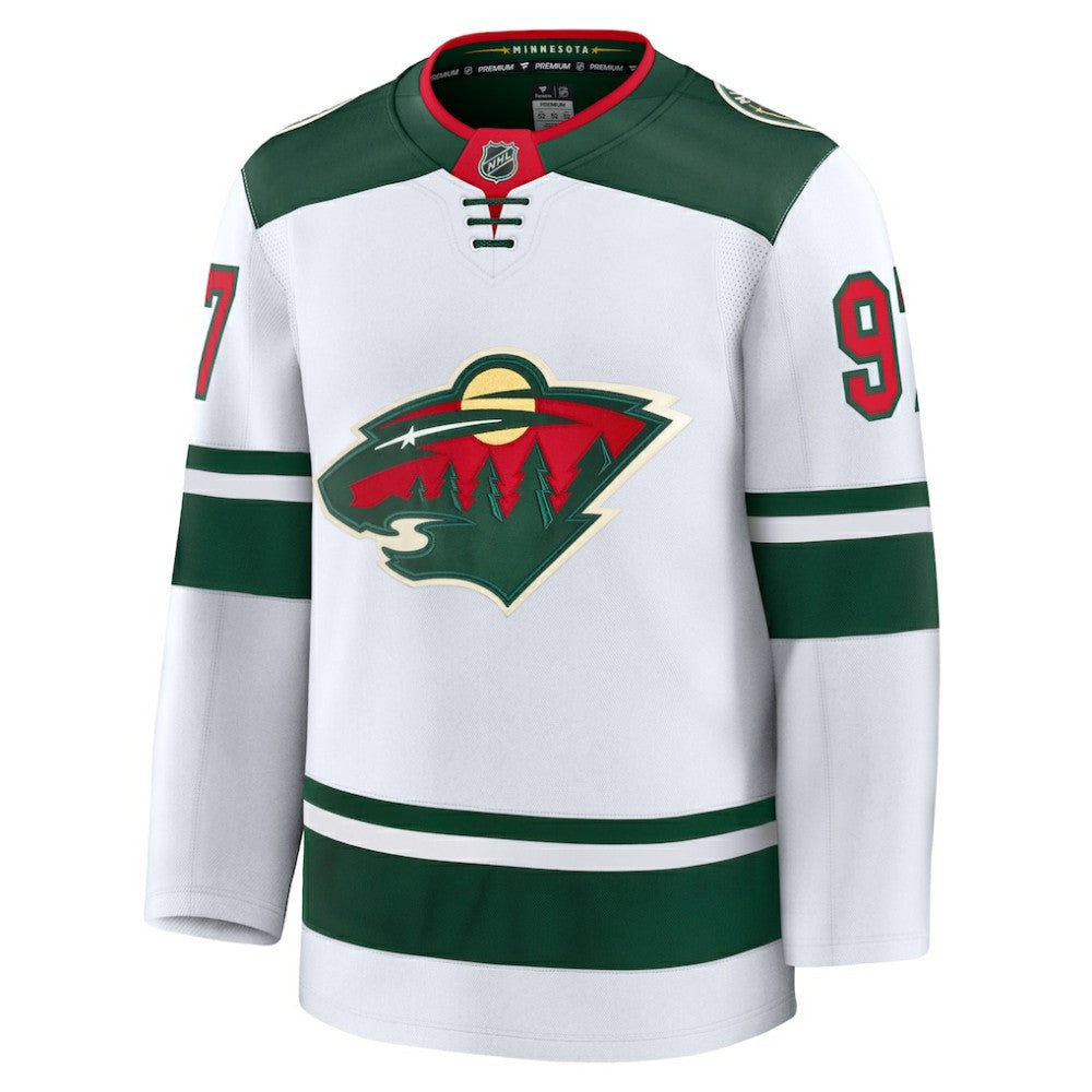 Kirill Kaprizov Minnesota Wild Fanatics Away Premium Jersey - White | US 200899092