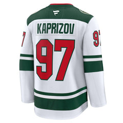 Kirill Kaprizov Minnesota Wild Fanatics Away Premium Jersey - White | US 200899092
