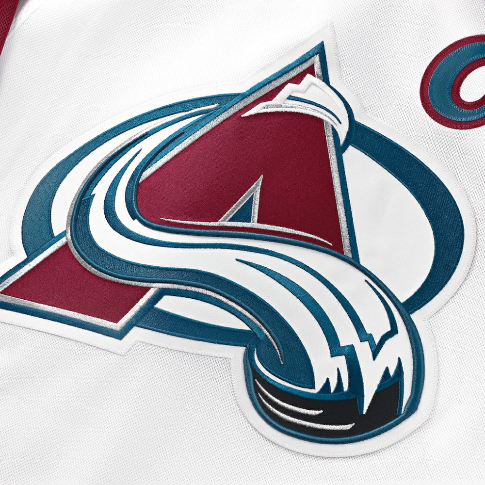 Nathan MacKinnon Colorado Avalanche Fanatics Away Premium Jersey - White | US 200899093