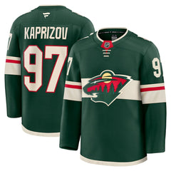 Kirill Kaprizov Minnesota Wild Fanatics Home Premium Jersey - Green | US 200899094