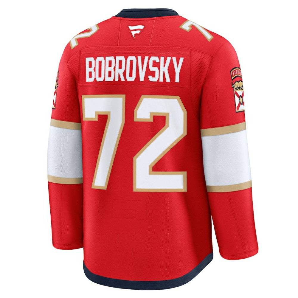 Sergei Bobrovsky Florida Panthers Fanatics Premium Jersey - Red | US 200899107