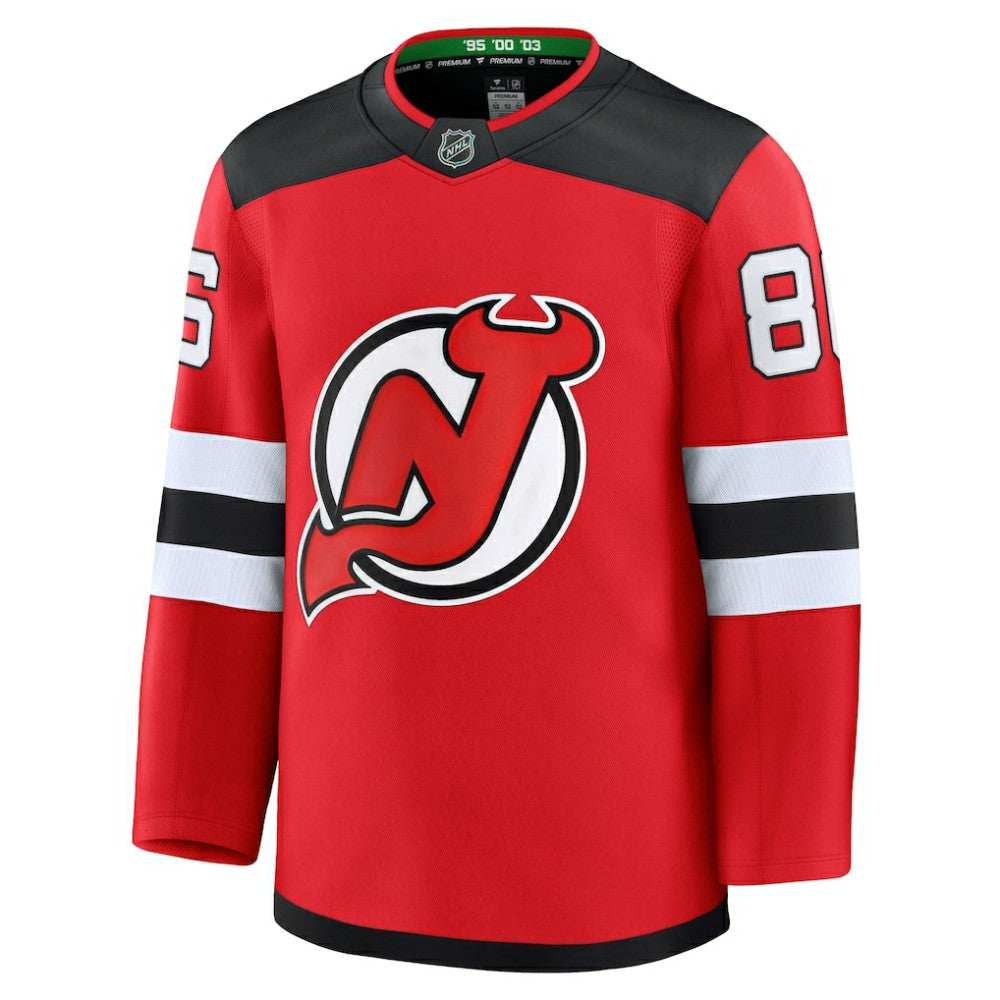 Jack Hughes New Jersey Devils Fanatics Home Premium Jersey - Red | US 200899121