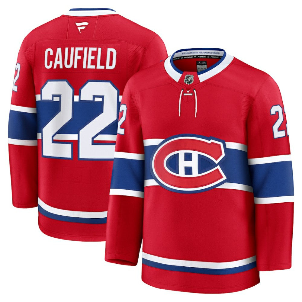 Cole Caufield Montreal Canadiens Fanatics Home Premium Jersey - Red | US 200899128