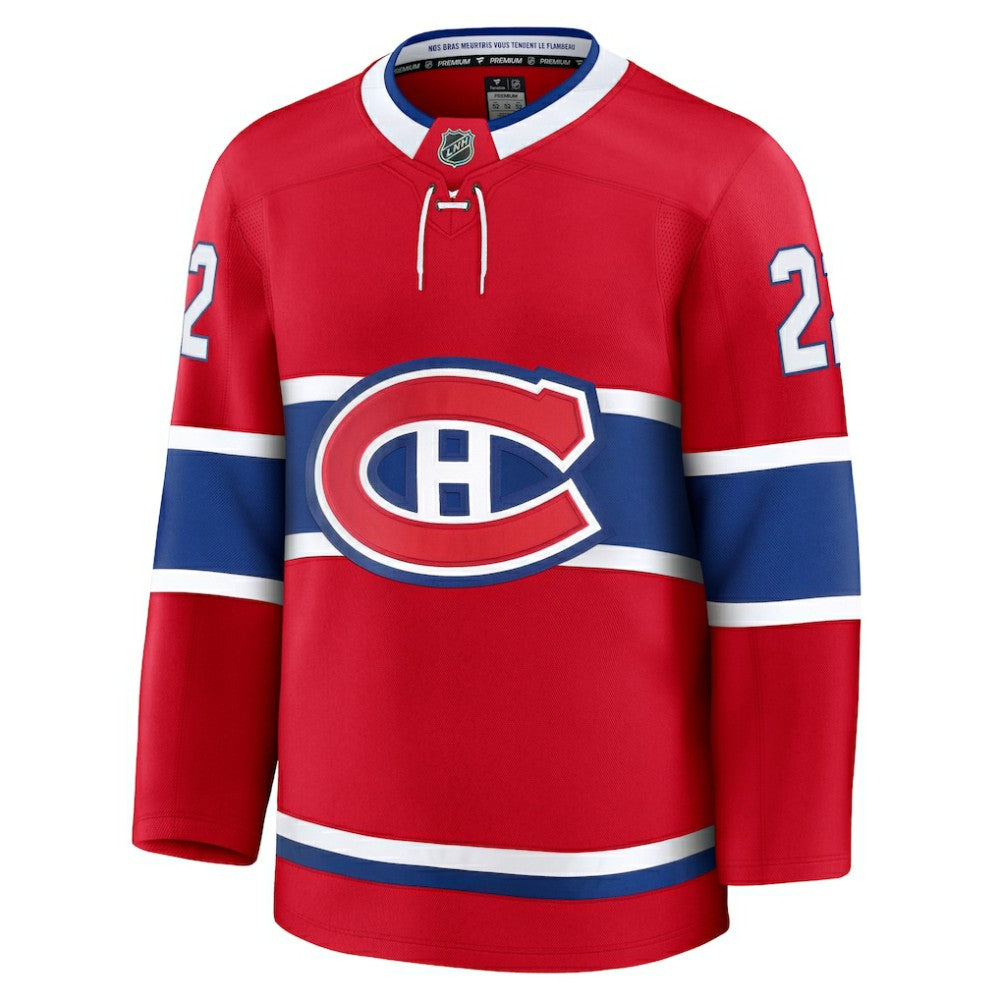 Cole Caufield Montreal Canadiens Fanatics Home Premium Jersey - Red | US 200899128