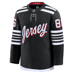 Jack Hughes New Jersey Devils Fanatics Alternate Premium Jersey - Black | US 200899130