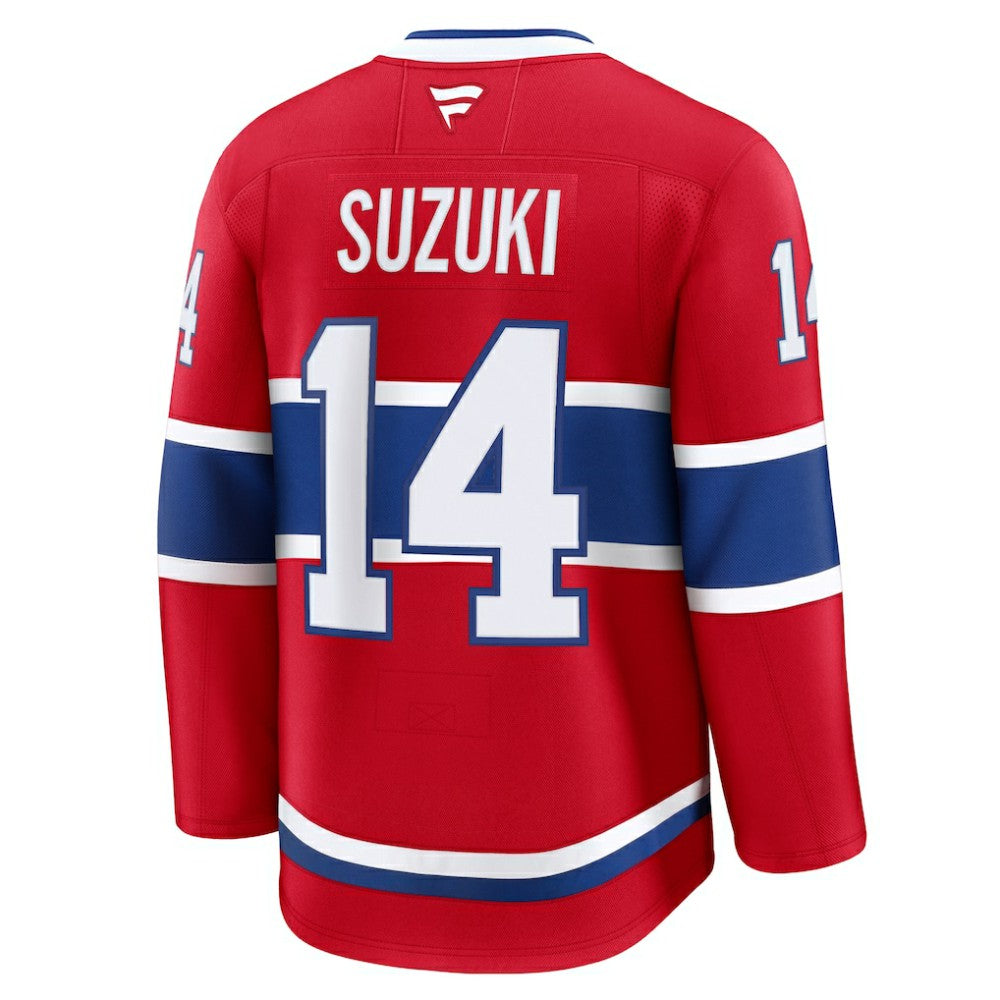 Nick Suzuki Montreal Canadiens Fanatics Home Premium Jersey - Red | US 200899131