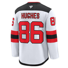 Jack Hughes New Jersey Devils Fanatics Away Premium Jersey - White | US 200899142