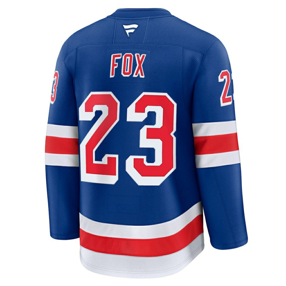 Adam Fox New York Rangers Fanatics Home Premium Jersey - Blue | US 200899156