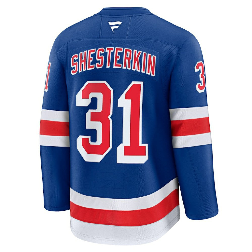 Igor Shesterkin New York Rangers Fanatics Home Premium Jersey - Blue | US 200899164