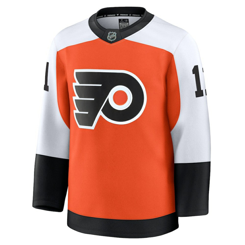 Travis Konecny Philadelphia Flyers Fanatics Home Premium Jersey - Burnt Orange | US 200899166