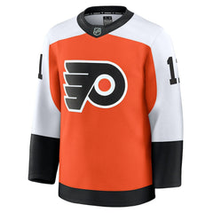 Travis Konecny Philadelphia Flyers Fanatics Home Premium Jersey - Burnt Orange | US 200899166
