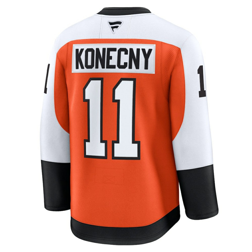 Travis Konecny Philadelphia Flyers Fanatics Home Premium Jersey - Burnt Orange | US 200899166