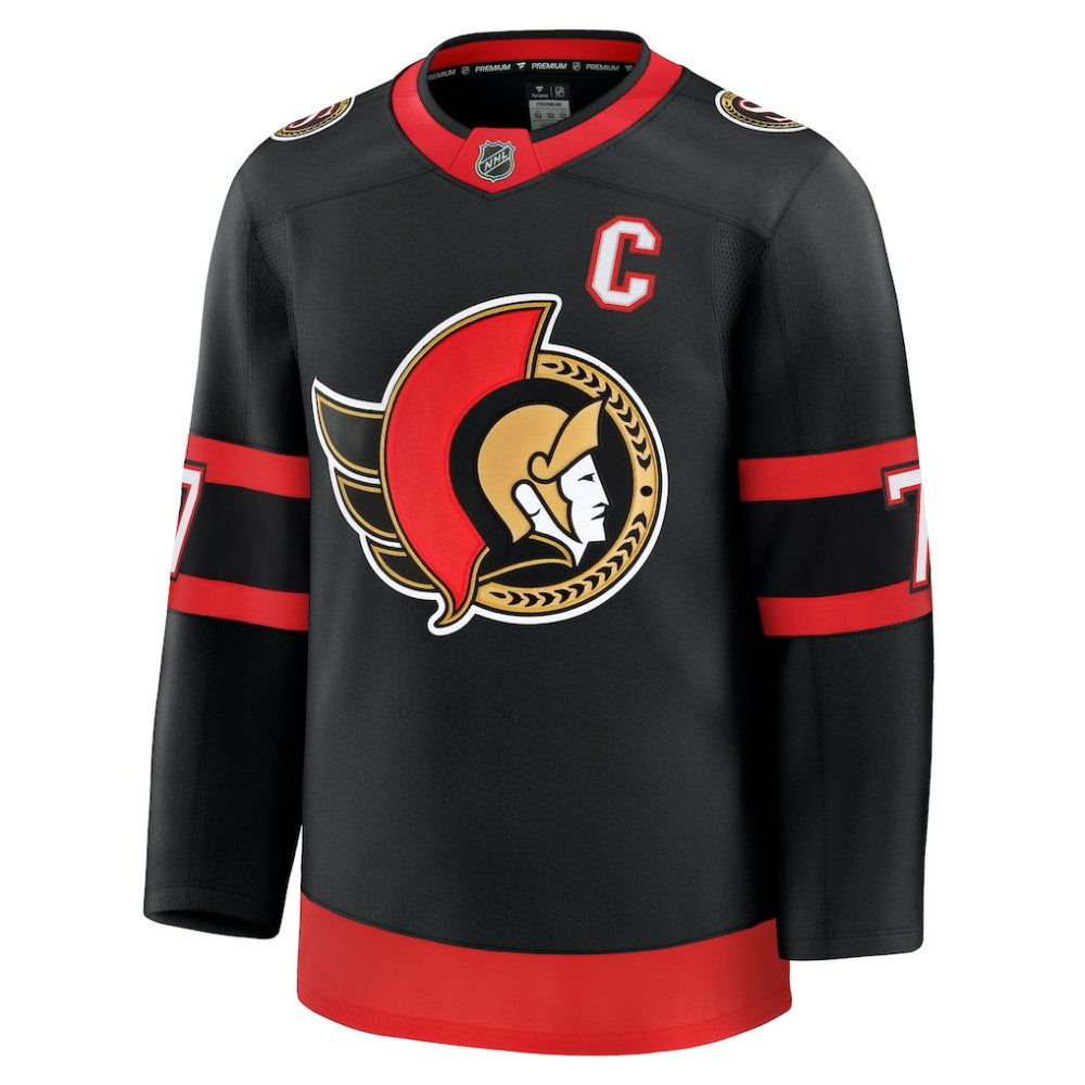 Brady Tkachuk Ottawa Senators Fanatics Home Premium Jersey - Black | US 200899177