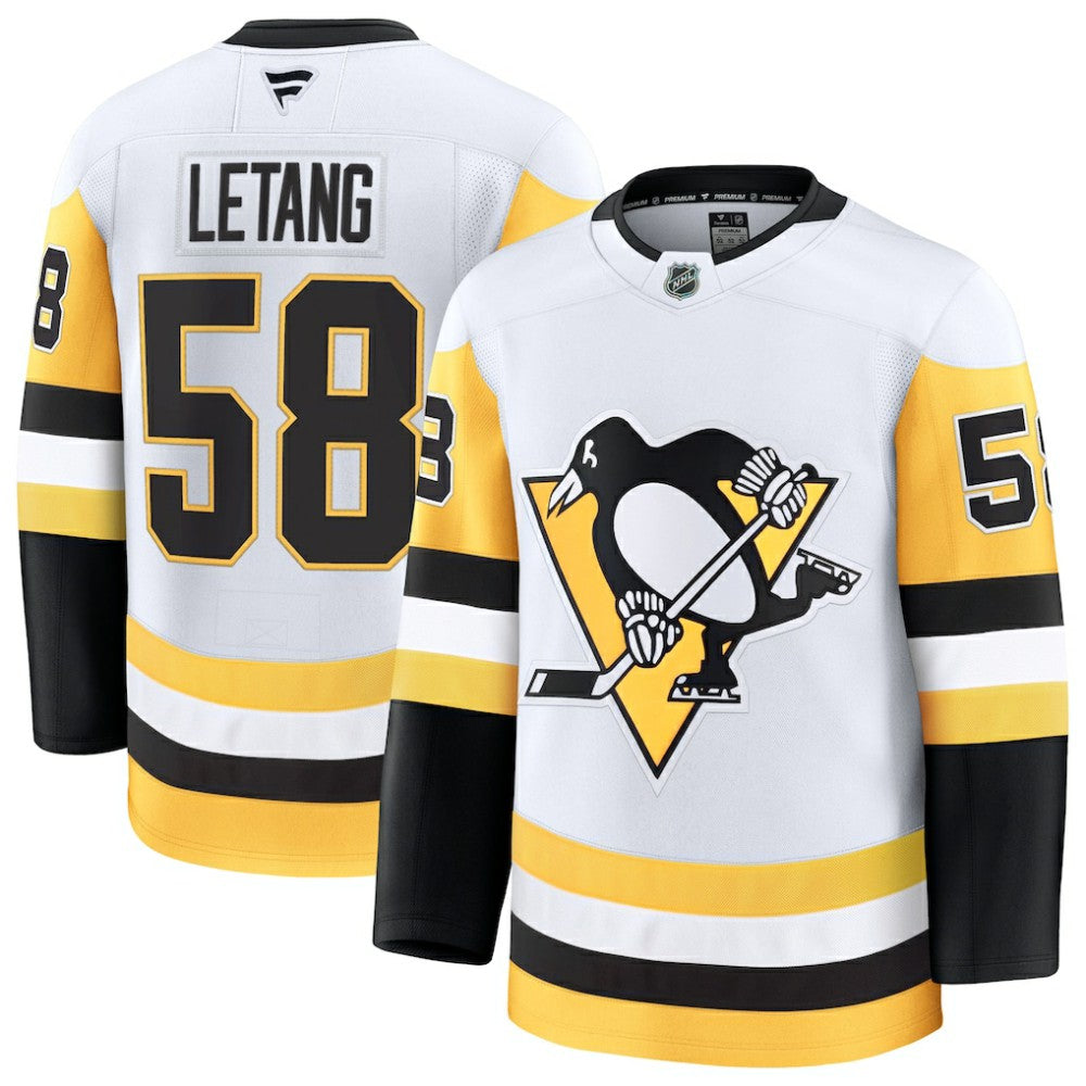 Kris Letang Pittsburgh Penguins Fanatics Premium Jersey - White | US 200899187