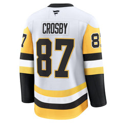 Sidney Crosby Pittsburgh Penguins Fanatics Away Premium Jersey - White | US 200899190