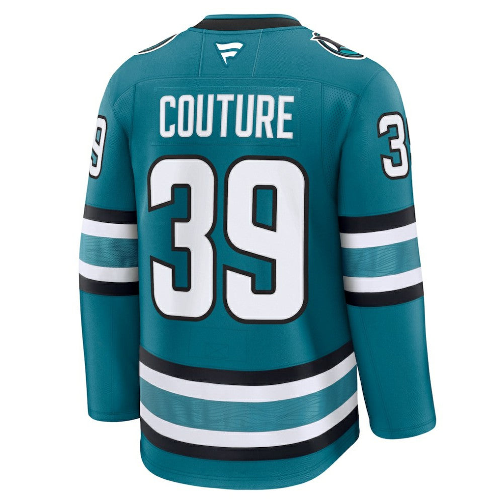 Logan Couture San Jose Sharks Fanatics Home Premium Jersey - Teal | US 200899196