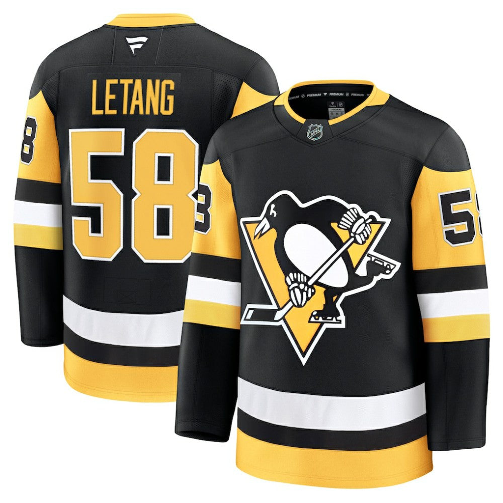 Kris Letang Pittsburgh Penguins Fanatics Home Premium Jersey - Black | US 200899200