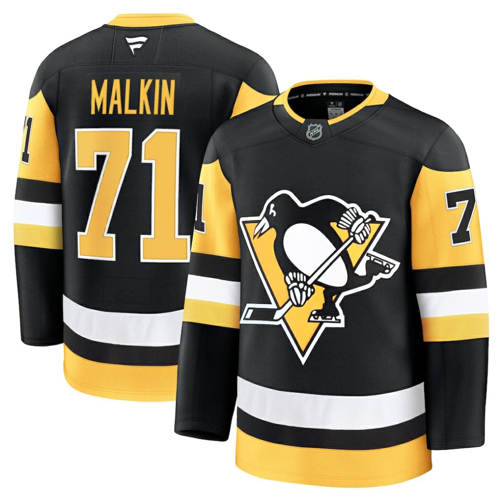 Evgeni Malkin Pittsburgh Penguins Fanatics Home Premium Jersey - Black | US 200899202