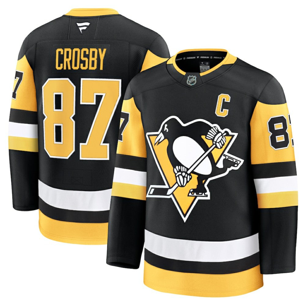 Sidney Crosby Pittsburgh Penguins Fanatics Home Premium Jersey - Black | US 200899211