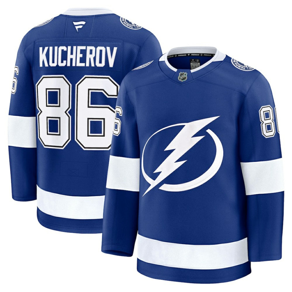 Nikita Kucherov Tampa Bay Lightning Fanatics Home Premium Jersey - Blue | US 200899231